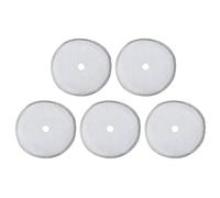French Press Coffee Filter, 5Pcs Stainless Steel 80 Mesh Coffee Filters Net for Portable Detachable French Press Coffee Pot Mesh Filter Replacement Accessory(800ml)