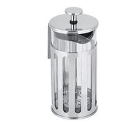 French Press Filter, Glass French Press Filter Coffee with Delicate Polishing Stainless Steel Glass for Making Tea, Coffee At Home, In Office (350ML)