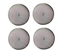 French Press filters 4.5 inch for 50 Oz/1.5 Liter/12cups coffee press, 4 pack french press screen replacement filter with metal center ring