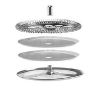 French Press Filters Replacement Kit, Stainless Steel Cafetiere Filter Mesh for French Press (350ML)