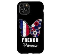 French Princess Butterfly Roots Pride France Heritage Case for iPhone 11 Pro