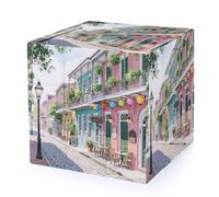 French Quarter Streets Magic Cube,The Original 3x3 Cube,Speed Cube Problem-Solving Brain Teaser,Easy Turning Sensory Puzzle Toy,Sensory Stress Relief Form Fidget Toys