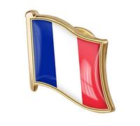 French Republic Flag Pin Badge Metal Lapel Pin Brooch France of Flag Badges National Badges Souvenir Gift Cloths Bags Accessory