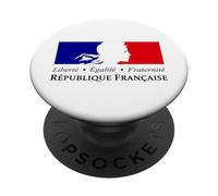 French Republic Marianne Liberty Equality Fraternity PopSockets Adhesive PopGrip