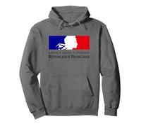 French Republic Marianne Liberty Equality Fraternity Pullover Hoodie