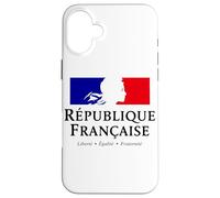 French Republic Marianne Liberty Equality Fraternity Stack Case for iPhone 16 Plus