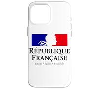 French Republic Marianne Liberty Equality Fraternity Stack Case for iPhone 16 Pro Max