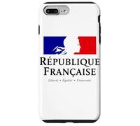 French Republic Marianne Liberty Equality Fraternity Stack Case for iPhone 7 Plus/8 Plus