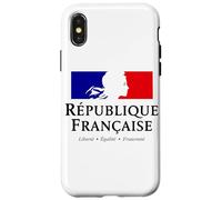 French Republic Marianne Liberty Equality Fraternity Stack Case for iPhone X/XS