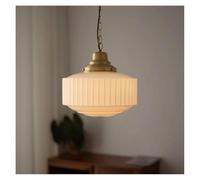 French Retro Brass Ceiling Chandelier Light - Elegant Indoor Art Decor for Bedrooms, Di Rooms & Kitchens - Warm White LED Lighting Fixture