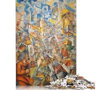 French Revolution Wooden Jigsaw Puzzles for Adults Fun 300 Pieces Education Game Decoration Toy Intellectual Game Stress Relief Relaxation And Intelligence 300pcs (40x28cm)