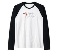 French Riviera Cote d'Azur France J'aime La Cote d'Azur Raglan Baseball Tee