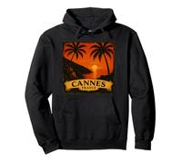 French Riviera Summer City Cannes Vacation Trip Pullover Hoodie