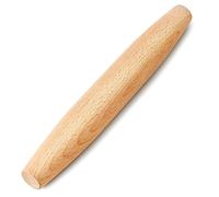 French Rolling Pin for Baking (7.9 Inches)- Tuyotue Beech Wood Tapered Rolling Pin Dough Roller for Pizza Dough, Pie Crust Cookie Fondant Dumpling
