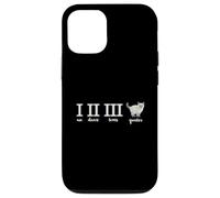 French Roman Numerals Un Deux Trois Quatre Funny Joke Case for iPhone 12/12 Pro