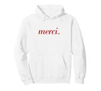 French saying merci Paris vacation French Quote Pullover Hoodie