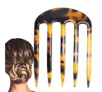 French Side Comb, Side Hair Combs for Women - Creative Hair Styling Comb - Classic French Hair Side Comb, Strong Hold Hair Side Clips for a