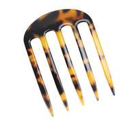 French Side Combs - Stylish Retro Hair Comb Clip, Classic Vintage Styling Piece | Seamless Korean Acetate Fork Curling For Women, Graceful Decorative Accessory Enhancing Elegant Updos Daily Wear