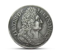 French Silver Coins, France Antique Coin, Napoleonic Ancient Coin Collection, Old Coins for Collectors, Vintage French Empire Gift for Collector - Louis XIII 1630