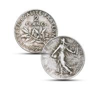 French Silver Coins, France Antique Coin, Napoleonic Ancient Coin Collection, Old Coins for Collectors, Vintage French Empire Gift for Collector - Sowing Goddess 1928