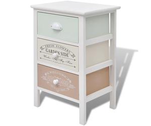 French Storage Cabinet Home Corner Cupboard Hall Chest Cabinet Wood vidaXL