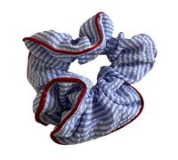 French Striped Scrunchy For Female High Elasticity Hair Scrunchies Aesthetic Hair Accessories Bands For Casual Wear Striped Scrunchie