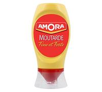 French Strong Amora Dijon Mustard Moutarde de Dijon Fine et Forte Flacon Souple 265 gr