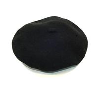 French Style Beret available in Black,Red,Beige or Pink (Black)