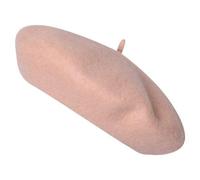 French Style Beret Hat - Unisex Soft Warm Vintage Artist Hat, Beige