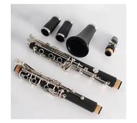 French Style Clarinet ABS Body Nickel Plated Keys 25 Keys G Tone Clarinet Instruments With Case Clarinet for Beginner