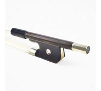 French Style Golden Diamond Carbon Fiber Bass Bow 4/4 Size 140BF VINGOBOW Master Level Parisian Eyes Ebony Frog Well Balanced Sweet Sound Mongolian Horse Hair