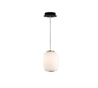 French Style Light Luxury Restaurant Designer Bedroom bar Artistic Creativity Personality Medieval Glass Pendant(D140 H185,White)
