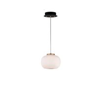 French Style Light Luxury Restaurant Designer Bedroom bar Artistic Creativity Personality Medieval Glass Pendant(D180 H140,White)