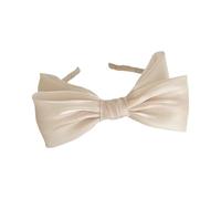 French Styles Hairband for Female Bowknot Hairhoop Elegant Dinner Party Dress Headband Accessories for Various Outfit