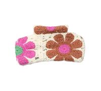 French Styles Knitted Hair Accessory Elegant Hairstyles Safe Hold Suitable for Various Occasion Daily Use Clip