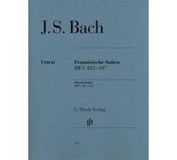 French Suites BWV 812-817 piano revised Urtext Edition Bach G. Henle Verlag
