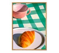 French Sunday poster by Misfitting Things Green 30x40