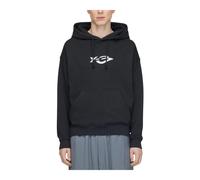 French Terry Liquid Logo Hoodie - male - Adidas - Training Jackets - Black - L - Sport L