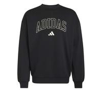 French terry sweatshirt adidas Seasonal Essentials Collegiate Noir XS