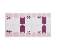 French Tip Nails Sticker Glittering Nails Polish Stickers Flowers Gels Nails Strips Nails Art Decortions Nails Supplies