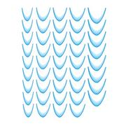 French Tip Sticker | Moon Nail Design Decal Sticker | 3D Manicure Sticker Finger Tips Self Adhesive Decal for Women