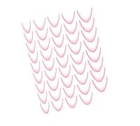 FRENCH TIP STICKERS - Long Lasting Fingertip Manicure Stickers, Gradient French Tip Nail Stickers | Vista Print Easy to Apply French Tip Nail Seal Finger Tip Sticker Nail Design for Women