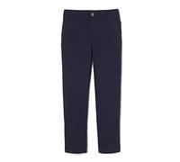 French Toast Boys' Adjustable Waist Straight Fit Stretch Twill Chino Pant Navy