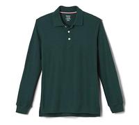 French Toast Boys' Basic, Polo Shirt, Green, M