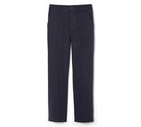 French Toast Boys' Big Pull-On Relaxed Fit School Uniform Pant (Standard & Husky) Navy