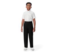 French Toast Boy's Pull-On Relaxed Fit School Uniform Pant, Black, 8