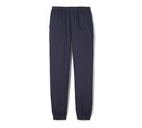 French Toast Boy's Pull-on Twill Jogger Pants, Navy, 10