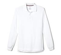 French Toast Boys' SA9085-A-4T Polo Shirt, White, 4 Years