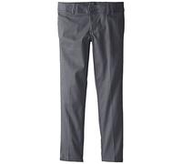 French Toast Girls' SK9405 School Uniform Pants, Heather Gray, 8