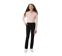 French Toast Girls' Pull-on Twill Pant (Standard & Plus), School Uniform Black, Medium